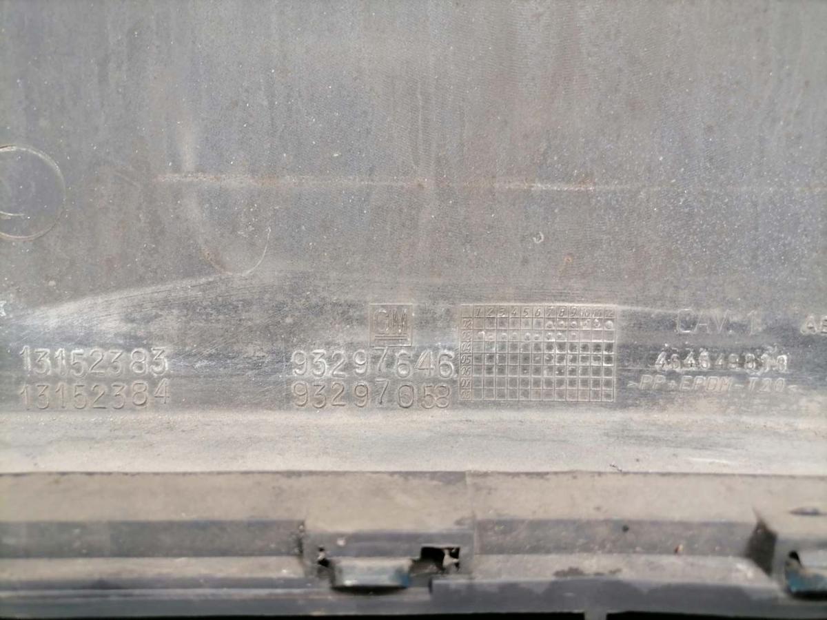 Opel Meriva A original Stoßstange Stossfänger vorn Z20N Breezeblau Bj.2003